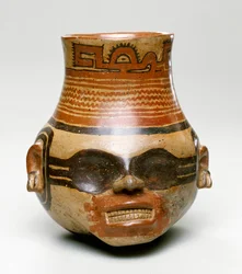 Vase effigie anthropomorphique, Bagace, Guanacaste